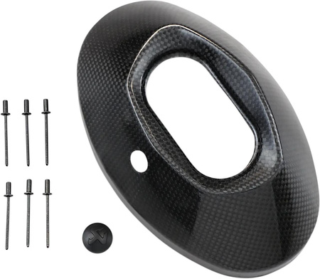 Końcówka wydechu Akrapovic End Cap V-EC17 Carbon Fiber