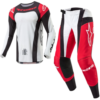 Zestaw Alpinestars Techstar Ocuri red/white