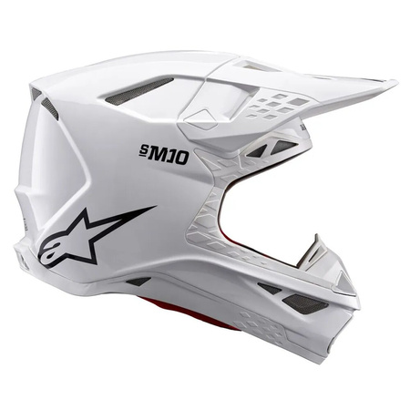 Kask Alpinestars SM10 Supertech M10 Solid white