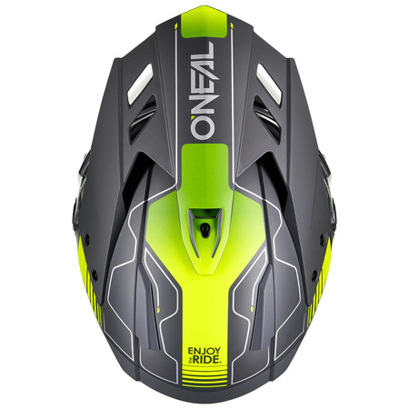 Kask O'Neal Sierra RS Echo black/yellow matt
