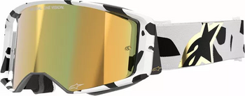 Gogle Alpinestars Supertech Corp ABS Vision white/black mirror