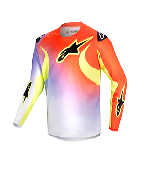 Bluza Alpinestars Junior Racer Lucent white/red/yellow