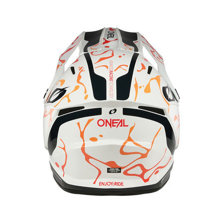 Kask O'Neal 1SRS Splash white/orange