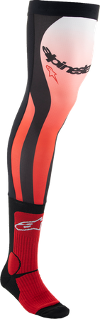 Skarpety długie pod ortezy Alpinestars Long MX black/red