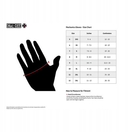 Rękawice Muc-Off Rider MX/MTB Rider black