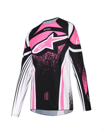 Bluza Alpinestars 4W Stella Techstar Nomur black/wh/fuchsia