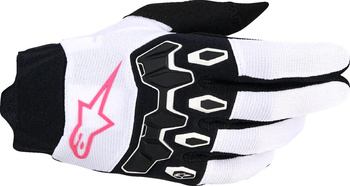 Rękawice damskie Alpinestars Stella Full Bore v2 white/pink/black