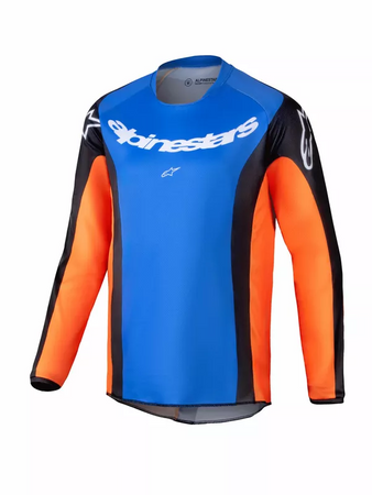 Bluza Juniorska Alpinestars Racer Melt orange/blue