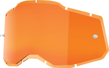 Szyba do gogli 100% Strata 2 / Accuri 2/ Racecraft 2 Injected orange