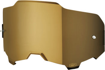 Szyba do gogli 100% Armega gold mirror