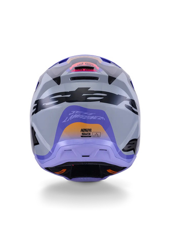 Kask Alpinestars S-M3 Jettson Lawrence gra/pur