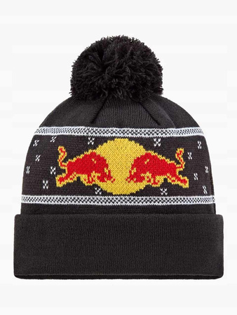 Czapka zimowa świąteczna Red Bull Racing Monobranded Bobble Hat Beanie