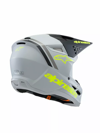 Kask Juniorski Alpinestars SM3 Radium gray/black