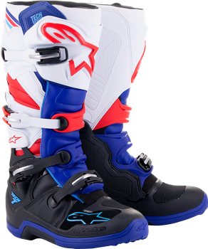 Buty Alpinestars Tech 7 black/blue/red/wh