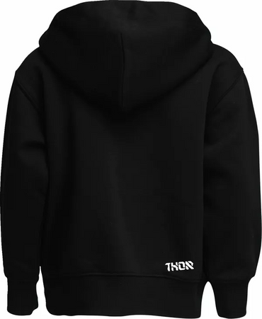 Bluza z kapturem juniorska Thor Forge black