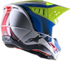 Kask Alpinestars SM5 Supertech M5 Sail yellow/blue