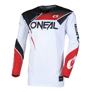 Bluza O'Neal Hardwear Air Slam white/red