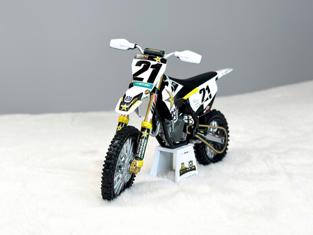 Model motocykla Husqvarna FC 450 Jason Anderson #21 1:12 New Ray