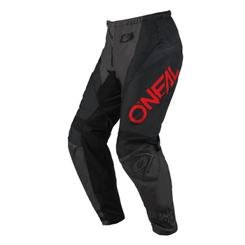 Spodnie O'Neal Element Racewear black/gray/red