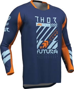 Bluza juniorskie Thor Launchmode Futura navy/orange