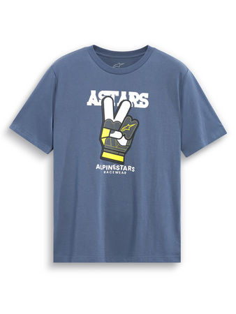 Koszulka T-Shirt Alpinestars Peaceout CSF blue