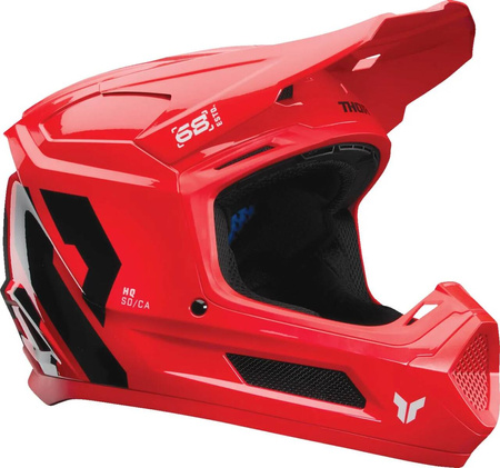 Kask Juniorski Thor Fleet Forge red