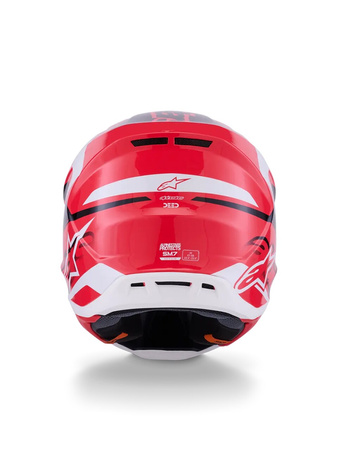 Kask Alpinestars S-M7 Deed red/black/white