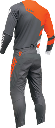 Zestaw juniorski Thor Sector Checker charcoal/orange