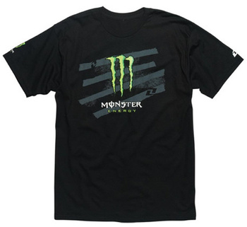 Koszulka T-Shirt One Industries Monster Energy Brooks black