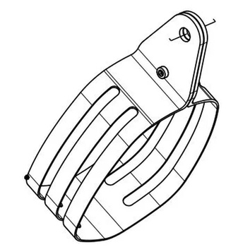Obejma opaska zaciskowa tłumika Carbon P-MCTW9