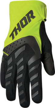 Rękawice Thor Junior Spectrum black/yellow