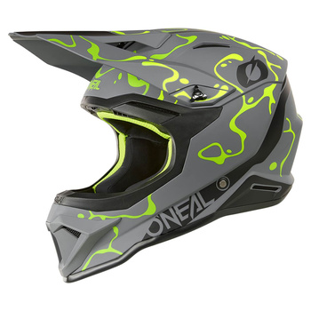 Kask O'Neal 1SRS Splash gray/yellow matt