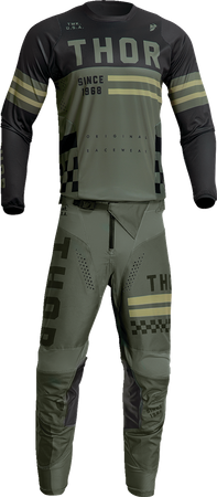 Zestaw Thor Pulse Combat Army green/black