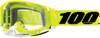 Gogle 100% Racecraft 2 Fluo Yellow clear