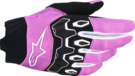 Rękawice damskie Alpinestars Stella Full Bore v2 violet/white/black