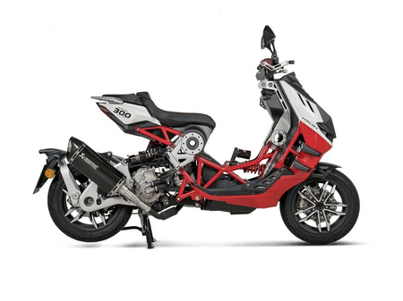 Tłumik Akrapovic Slip-On Line Italjet Dragster 300