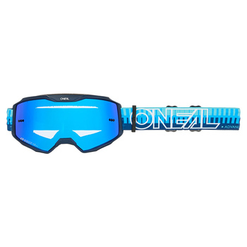 Gogle O'Neal B-10 Stripped blue mirror