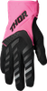 Rękawice Thor Women's Spectrum pink/black