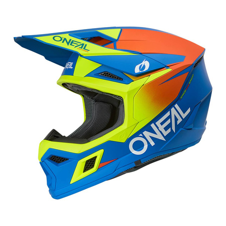 Kask O'Neal 3SRS Solid blue/yellow matt