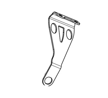 Mocowanie uchwyt tłumika Akrapovic Stal nierdzewna P-X346