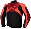 Kurtka tekstylna Alpinestars T-Jaws v4 WP black/red fluo