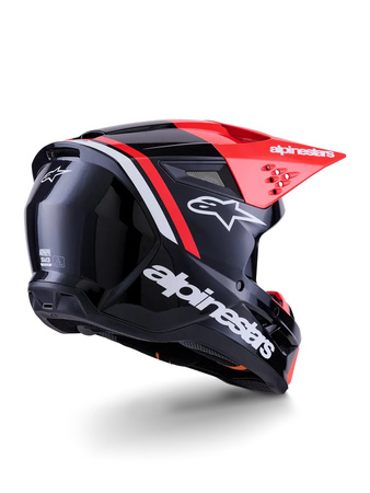 Kask Alpinestars S-M3 Radium black/red