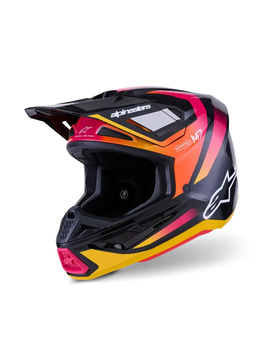 Kask Alpinestars S-M7 Rise black/pink