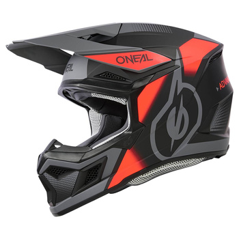 Kask O'Neal 3SRS Vision black/red/gray matt