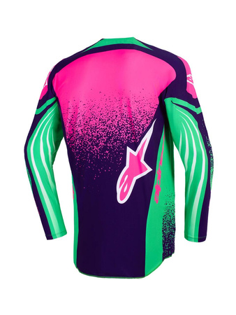 Bluza Alpinestars Techstar Nomur purple/green/pink