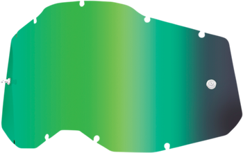 Szyba do gogli 100% Junior Strata 2 / Accuri 2 mirror green