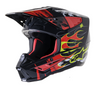 Kask Alpinestars SM5 Supertech M5 Rash black/red