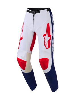 Spodnie Alpinestars Racer Riway white/blue/red