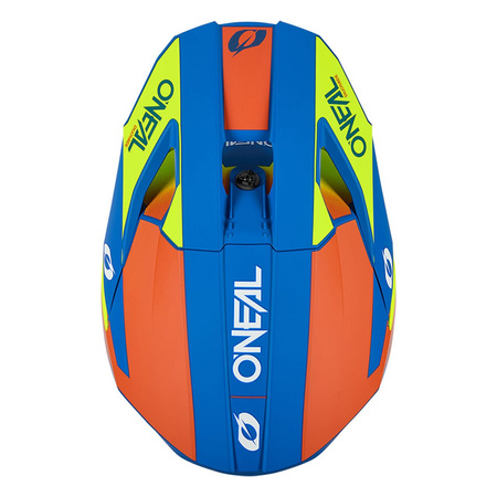 Kask Juniorski O'Neal 3SRS Solid blue/yellow