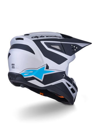 Kask Alpinestars S-M3 Heat black/blue/silver